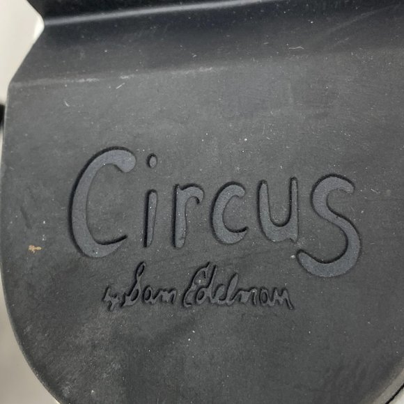 Circus Sam Edelman Riley Sandal Women's 9M Strappy Laced Platform Black Contrast - Picture 9 of 14